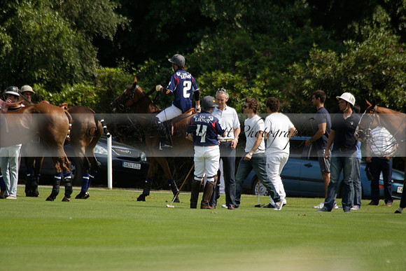 Zacara v Les Lions in a Veuve Clicquot Gold Cup Polo Match 2013.07.06