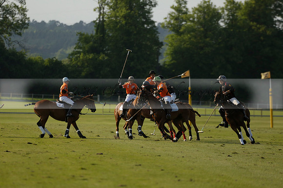 Shoreline v Cowdray Vikings in a Easebourne Cup Semi-final Polo match 2013.06.07