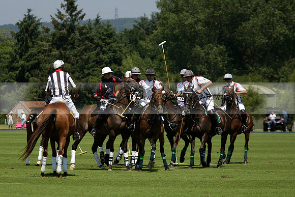 Enigma v Dubai in a Veuve Clicquot Gold Cup Polo Match 2013.07.08