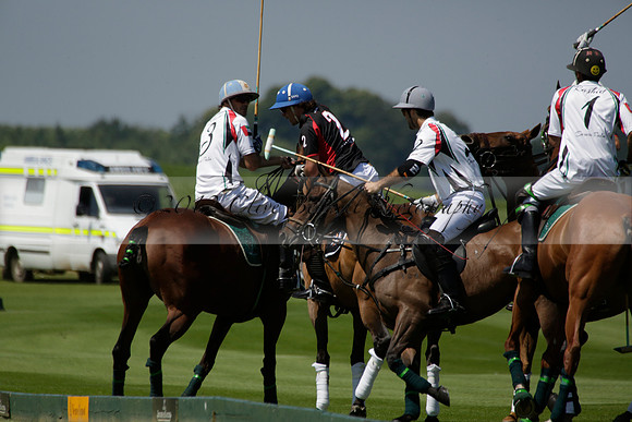 Enigma v Dubai in a Veuve Clicquot Gold Cup Polo Match 2013.07.08
