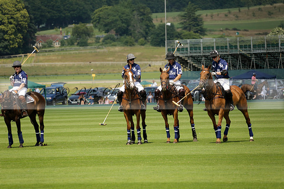 Zacara v Les Lions in a Veuve Clicquot Gold Cup Polo Match 2013.07.06