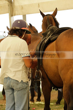 Zacara v Talandracas in a Veuve Clicquot Gold Cup Polo Match 2013.07.18
