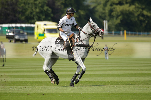 Zacara v Les Lions in a Veuve Clicquot Gold Cup Polo Match 2013.07.06