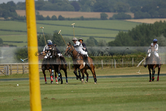 Silver Fox v Wintershall in a July 4 Goal Polo match 2013.07.17