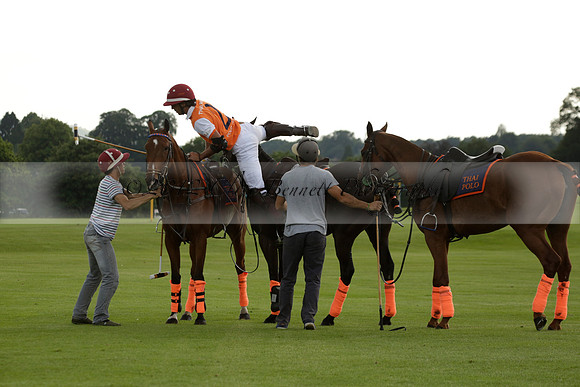 Enigma v Thai Polo in a Veuve Clicquot Gold Cup Polo Match 2013.06.25