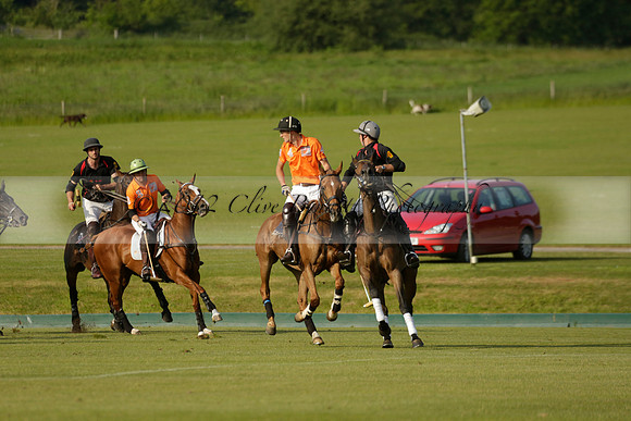 Shoreline v Cowdray Vikings in a Easebourne Cup Semi-final Polo match 2013.06.07
