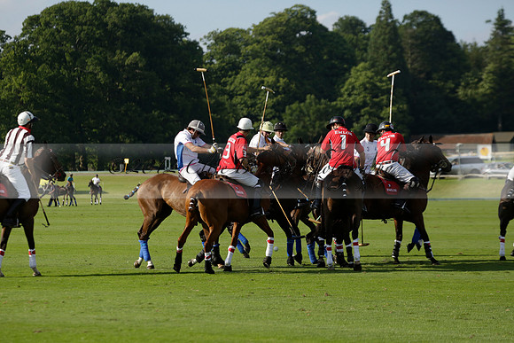 El Remanso v Emlor in a Veuve Clicquot Gold Cup Polo Match 2013.06.30