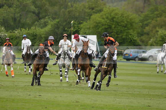 Poulton v Four Quarters Black in a Jaeger Le Coultre Dollar Cup Polo match 2013.05.22