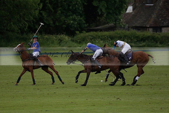 Burningfold v Combe Place in a June 4 Goal Cup polo match 2013.06.11