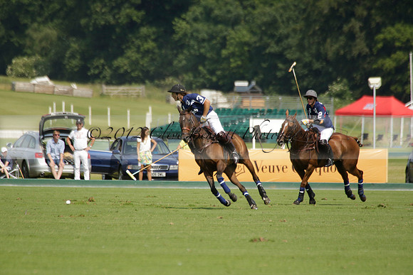 Zacara v Les Lions in a Veuve Clicquot Gold Cup Polo Match 2013.07.06