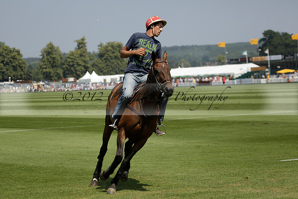 Zacara v Talandracas in a Veuve Clicquot Gold Cup Polo Match 2013.07.18