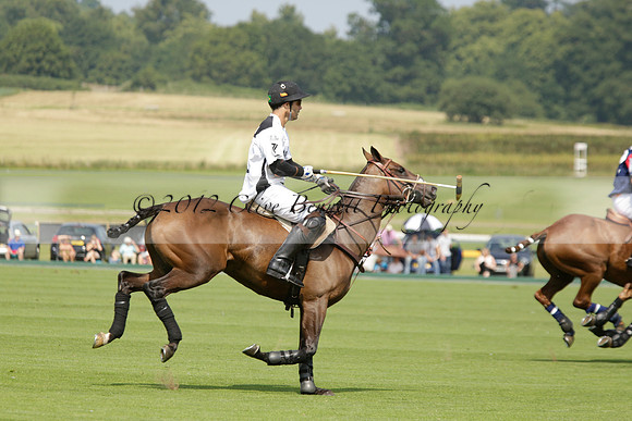 Zacara v Les Lions in a Veuve Clicquot Gold Cup Polo Match 2013.07.06
