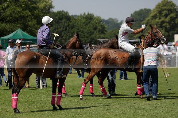 Zacara v Talandracas in a Veuve Clicquot Gold Cup Polo Match 2013.07.18