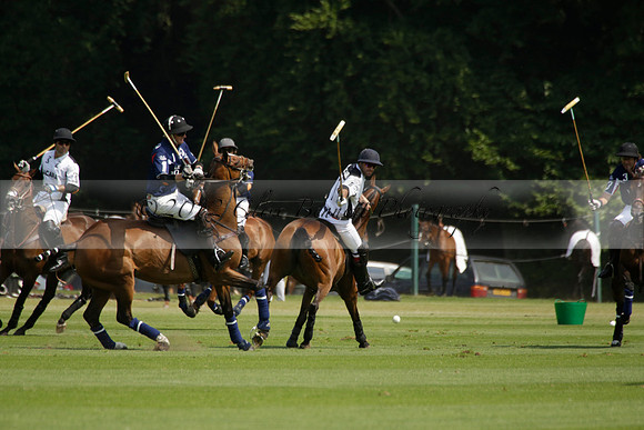 Zacara v Les Lions in a Veuve Clicquot Gold Cup Polo Match 2013.07.06
