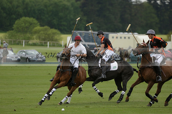 Poulton v Four Quarters Black in a Jaeger Le Coultre Dollar Cup Polo match 2013.05.22