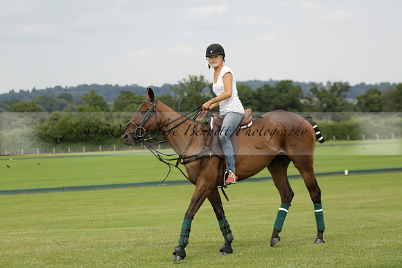 Beau Design v Boscom in an August Rother Cup 4 goal polo match at Cowdray Park Polo Club on Wednesday 07 August 2013
