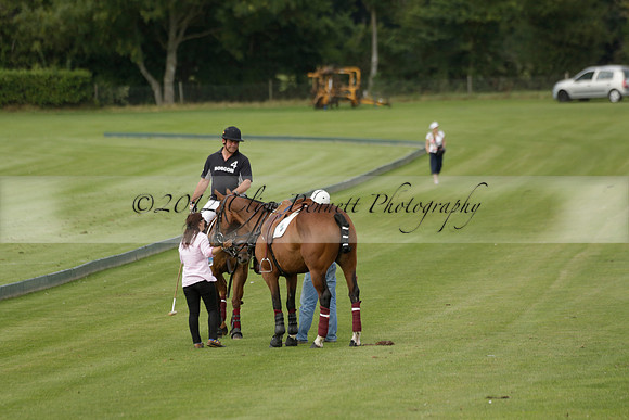 Beau Design v Boscom in an August Rother Cup 4 goal polo match at Cowdray Park Polo Club on Wednesday 07 August 2013