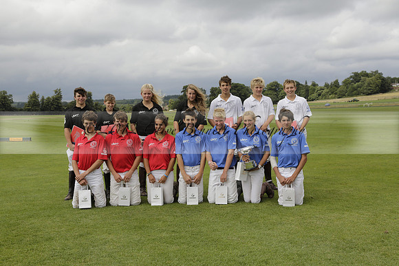 The Colts Cup presentation at Cowdray Park Polo Club on Lawns 2 on Thursday 15 August 2013 2013.08.15