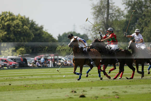 El Remanso v Sumaya in a Veuve Clicquot Gold Cup Polo Match 2013.07.13