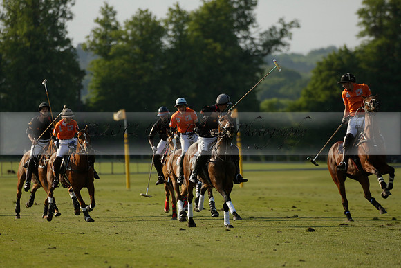 Shoreline v Cowdray Vikings in a Easebourne Cup Semi-final Polo match 2013.06.07
