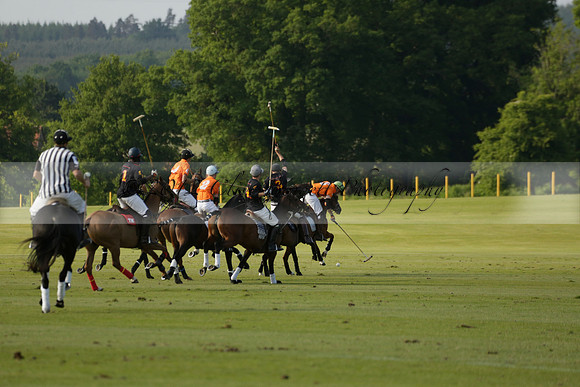 Shoreline v Cowdray Vikings in a Easebourne Cup Semi-final Polo match 2013.06.07