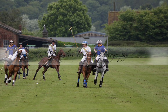 Burningfold v Combe Place in a June 4 Goal Cup polo match 2013.06.11