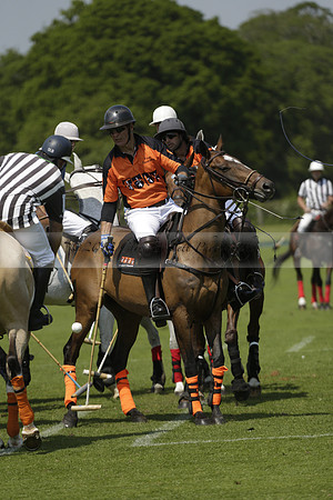Four Quarters Orange v Montana in a Cicero Cup Polo match 2013.06.06