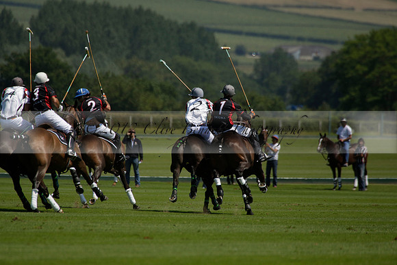 Enigma v Dubai in a Veuve Clicquot Gold Cup Polo Match 2013.07.08