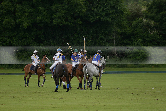 Burningfold v Combe Place in a June 4 Goal Cup polo match 2013.06.11