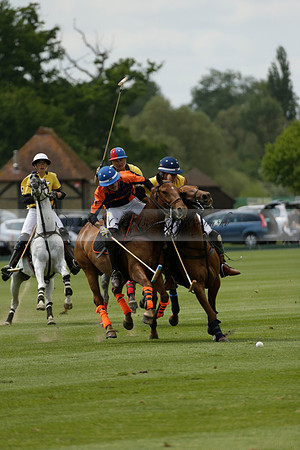 Las Estrellas v Four Quarters Blue in the final of the Jubilee Cup Polo match 2013.06.02