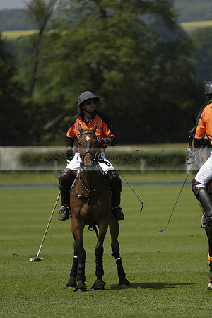 Four Quarters Orange v Montana in a Cicero Cup Polo match 2013.06.06