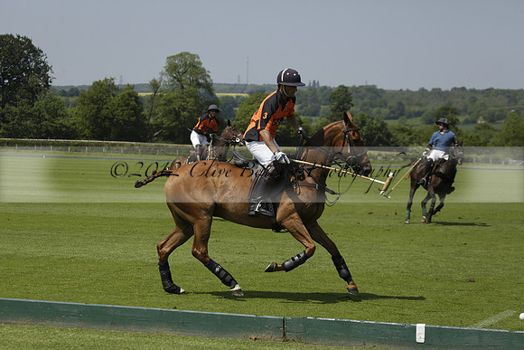 Four Quarters Orange v Montana in a Cicero Cup Polo match 2013.06.06