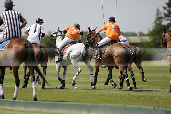 Cowdray Vikings v Enigma in a Bloom British Ladies Open Championship Polo match 2013.07.17