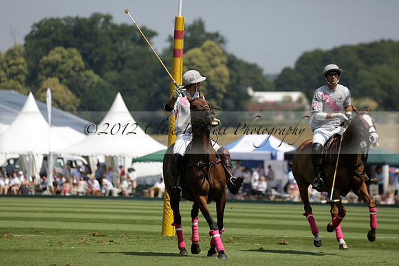 Zacara v Talandracas in a Veuve Clicquot Gold Cup Polo Match 2013.07.18