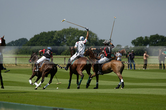 Enigma v Dubai in a Veuve Clicquot Gold Cup Polo Match 2013.07.08