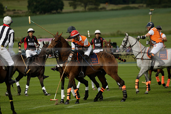 Enigma v Thai Polo in a Veuve Clicquot Gold Cup Polo Match 2013.06.25