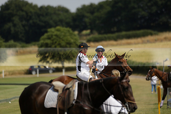 Cowdray Vikings v Enigma in a Bloom British Ladies Open Championship Polo match 2013.07.17