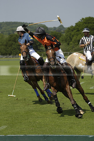 Four Quarters Orange v Montana in a Cicero Cup Polo match 2013.06.06