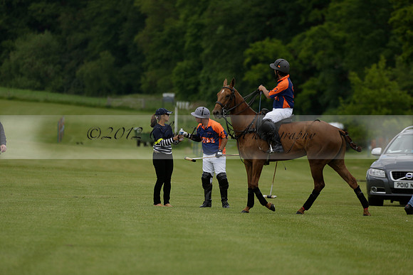 Las Estrellas v Four Quarters Blue in the final of the Jubilee Cup Polo match 2013.06.02
