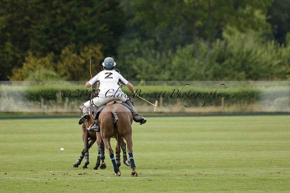 Beau Design v Boscom in an August Rother Cup 4 goal polo match at Cowdray Park Polo Club on Wednesday 07 August 2013