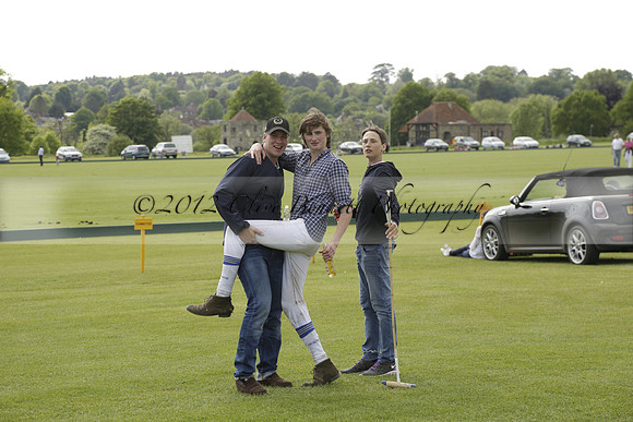 Las Estrellas v Four Quarters Blue in the final of the Jubilee Cup Polo match 2013.06.02