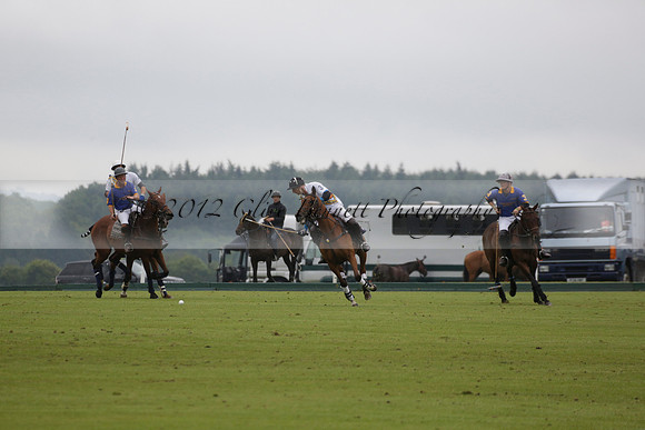 Burningfold v Combe Place in a June 4 Goal Cup polo match 2013.06.11