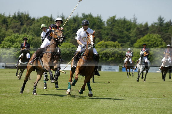 Black Bears v Salkeld in a Cartier Queens Cup polo match 2013.06.05