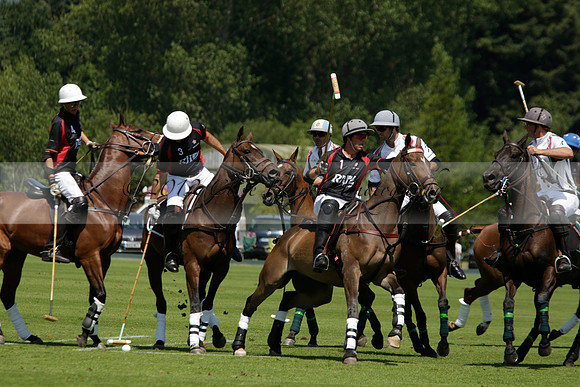 Enigma v Dubai in a Veuve Clicquot Gold Cup Polo Match 2013.07.08