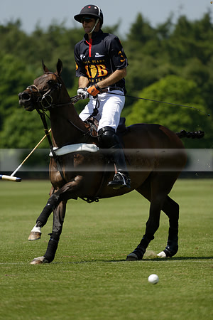 Black Bears v Salkeld in a Cartier Queens Cup polo match 2013.06.05
