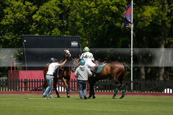 Black Bears v Salkeld in a Cartier Queens Cup polo match 2013.06.05