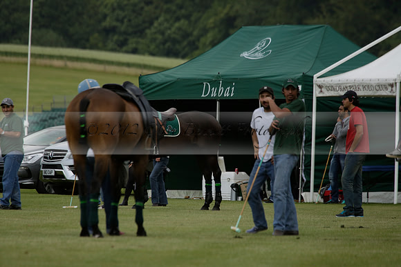 Dubai v La Bamba de Areco in a Veuve Clicquot Gold Cup Polo Match 2013.07.04
