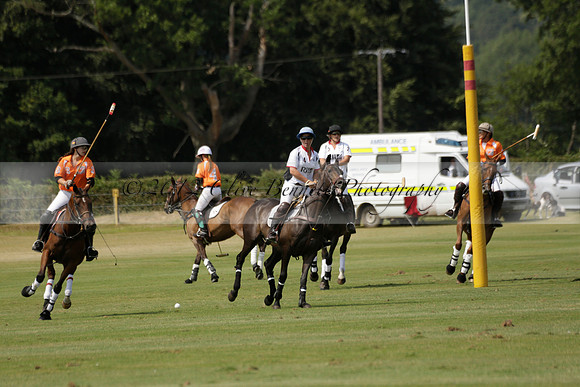 Cowdray Vikings v Enigma in a Bloom British Ladies Open Championship Polo match 2013.07.17