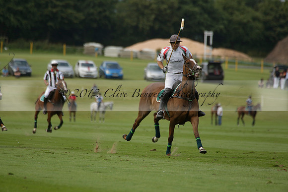 Dubai v La Bamba de Areco in a Veuve Clicquot Gold Cup Polo Match 2013.07.04