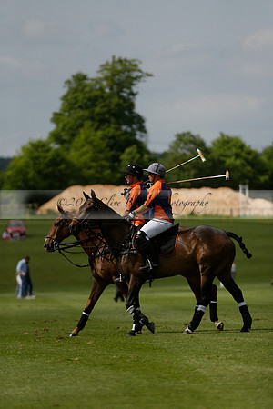 Las Estrellas v Four Quarters Blue in the final of the Jubilee Cup Polo match 2013.06.02